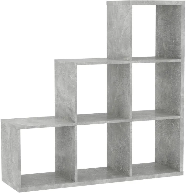 Stufenregal Max Step Beton Optik B/H/T: ca. 106x107x33 cm