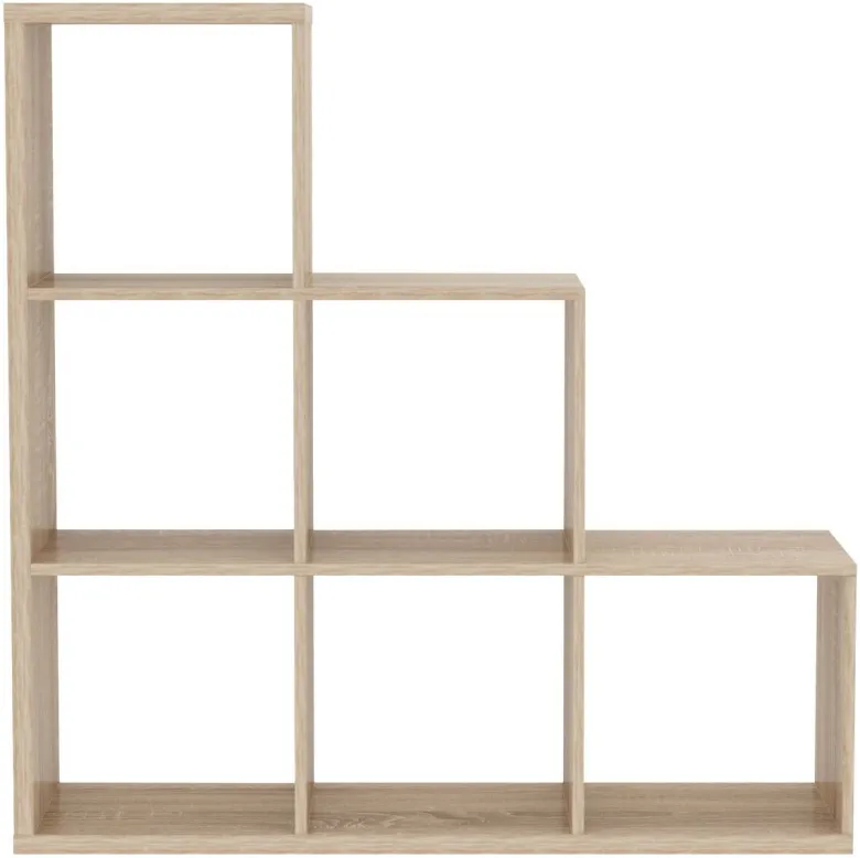 Stufenregal Max Step Eiche Sonoma Nachbildung B/H/T: ca. 106x107x33 cm