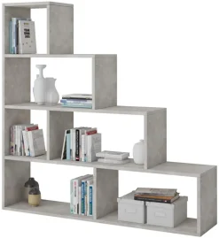 Stufenregal Vico 3 Beton Optik B/H/T: ca. 148x149x33 cm