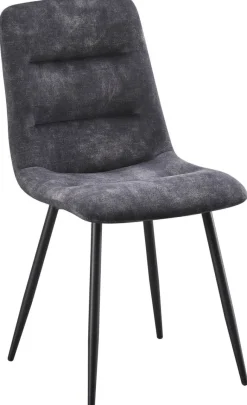 Stuhl Basti anthrazit Polyester B/H/T: ca. 45x87x43 cm