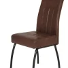 Stuhl Beate braun Vintage B/H/T: ca. 43x99x60 cm