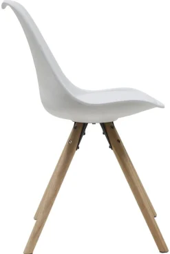 Stuhl Bela weiß Kunststoff B/H/T: ca. 48x83,5x57 cm