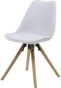 Stuhl Bela weiß Kunststoff B/H/T: ca. 48x83,5x57 cm