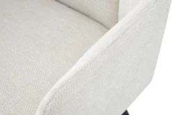 Stuhl BELLA, 2er Set creme Stoff B/H/T: ca. 55x82x62 cm