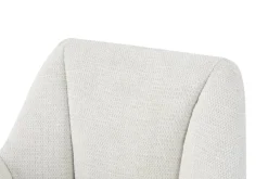 Stuhl BELLA, 2er Set creme Stoff B/H/T: ca. 55x82x62 cm
