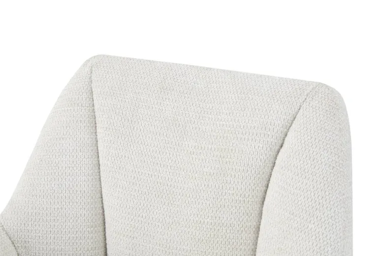 Stuhl BELLA, 2er Set creme Stoff B/H/T: ca. 55x82x62 cm