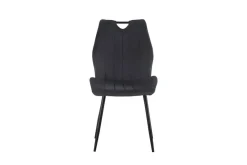Stuhl CHRISTIN, 2er Set anthrazit Samt B/H/T: ca. 52x75x58 cm