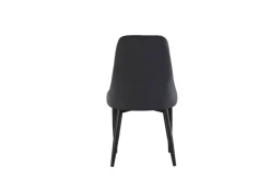 Stuhl CLAUDIA, 2er Set anthrazit B/H/T: ca. 44x88x58 cm