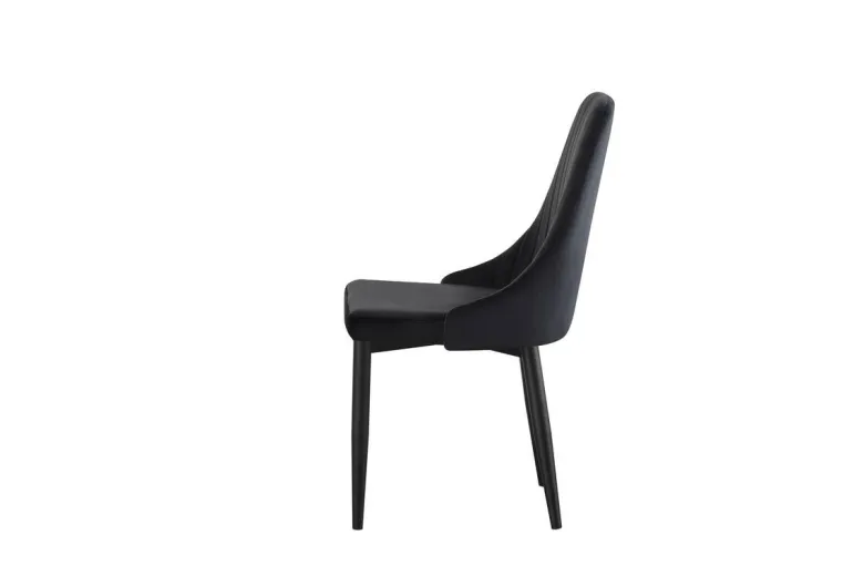 Stuhl CLAUDIA, 2er Set anthrazit B/H/T: ca. 44x88x58 cm