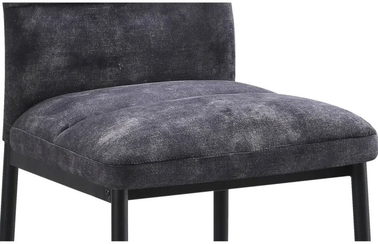 Stuhl Daniel anthrazit Microfaser B/H/T: ca. 45x94x60 cm