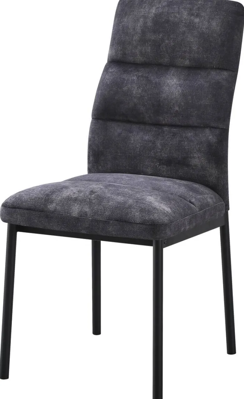 Stuhl Daniel anthrazit Microfaser B/H/T: ca. 45x94x60 cm