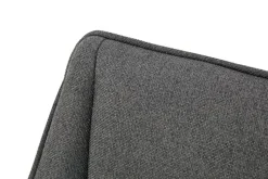 Stuhl HELEN, 2er Set anthrazit Stoff B/H/T: ca. 56x91x63 cm