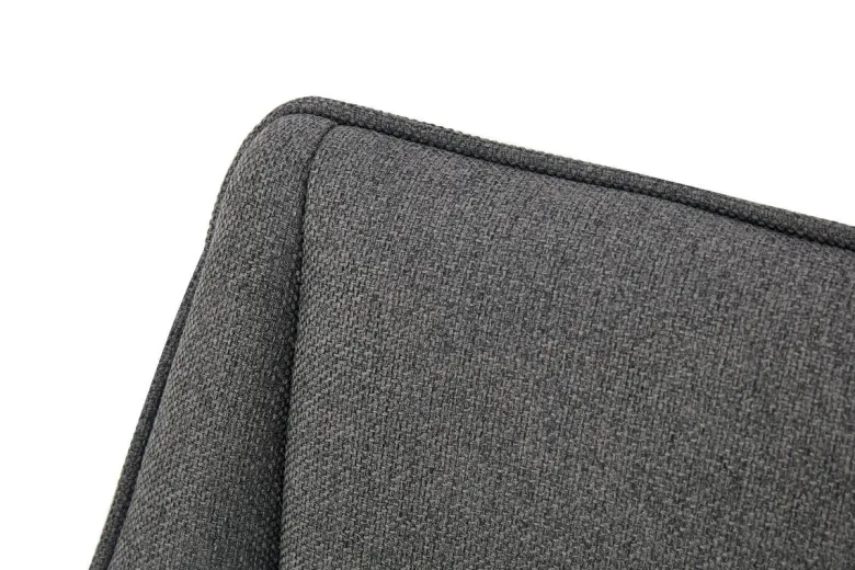 Stuhl HELEN, 2er Set anthrazit Stoff B/H/T: ca. 56x91x63 cm