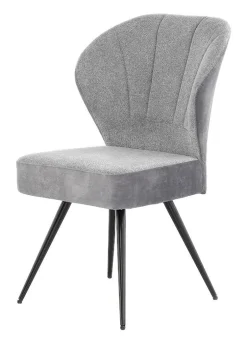 Stuhl hellgrau B/H/T: ca. 57x92x65 cm