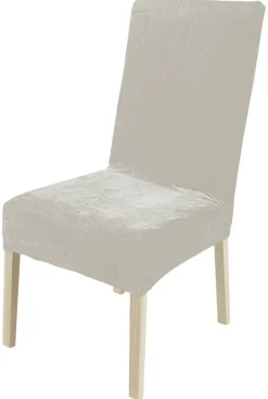 Stuhlhusse taupe Polyester B/H/L: ca. 45x60x40 cm
