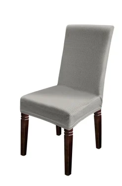 Stuhlhusse taupe Polyester B/H/L: ca. 45x60x40 cm
