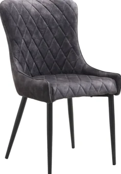 Stuhl Jackson anthrazit Samtoptik B/H/T: ca. 51x95x60 cm