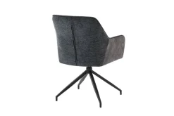 Stuhl JACKY 2er-Set anthrazit B/H/T: ca. 62x87x56 cm