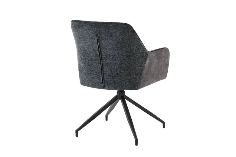 Stuhl JACKY 2er-Set anthrazit B/H/T: ca. 62x87x56 cm