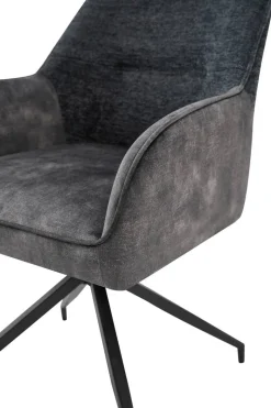 Stuhl JACKY 2er-Set anthrazit B/H/T: ca. 62x87x56 cm