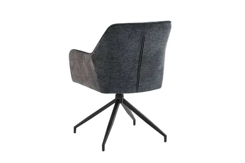 Stuhl JACKY 2er-Set anthrazit B/H/T: ca. 62x87x56 cm