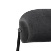Stuhl JERSEY 2er-Set. dunkelgrau Webstoff B/H/T: ca. 58x78x54,5 cm