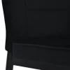 Stuhl Jimmy schwarz Samtoptik B/H/T: ca. 42x87,5x57 cm