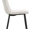 Stuhl KIM beige Webstoff B/H/T: ca. 45x87x58,5 cm