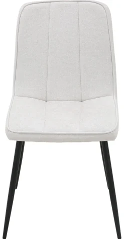 Stuhl KIM beige Webstoff B/H/T: ca. 45x87x58,5 cm