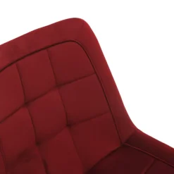 Stuhl KIRA bordeaux Samtoptik B/H/T: ca. 59,5x82,5x49 cm