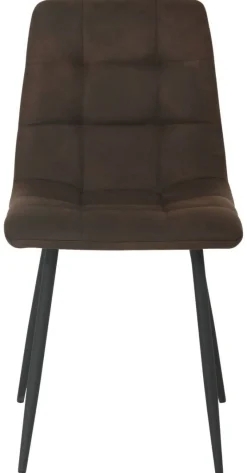 Stuhl Lech braun Microfaser B/H/T: ca. 45x88x53,5 cm