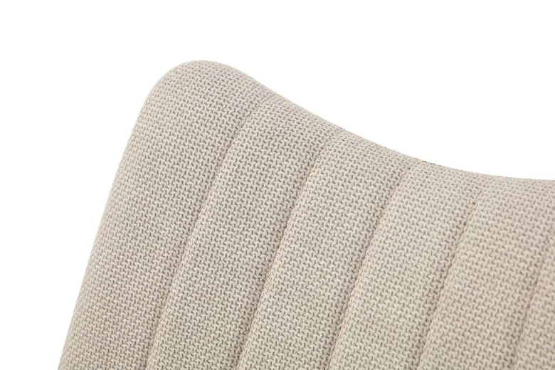 Stuhl LOTTA, 2er Set creme Webstoff B/H/T: ca. 53x86x59 cm