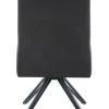 Stuhl Maggy anthrazit Microfaser B/H/T: ca. 54x97x69 cm