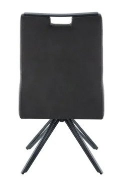 Stuhl Maggy anthrazit Microfaser B/H/T: ca. 54x97x69 cm