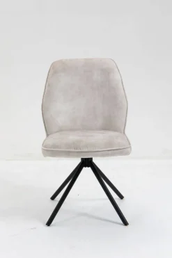 Stuhl Mailand weiß Microfaser B/H/T: ca. 53x89x64 cm