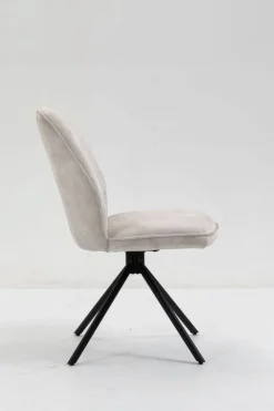 Stuhl Mailand weiß Microfaser B/H/T: ca. 53x89x64 cm