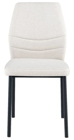 Stuhl Marbella beige Webstoff B/T: ca. 45x56 cm