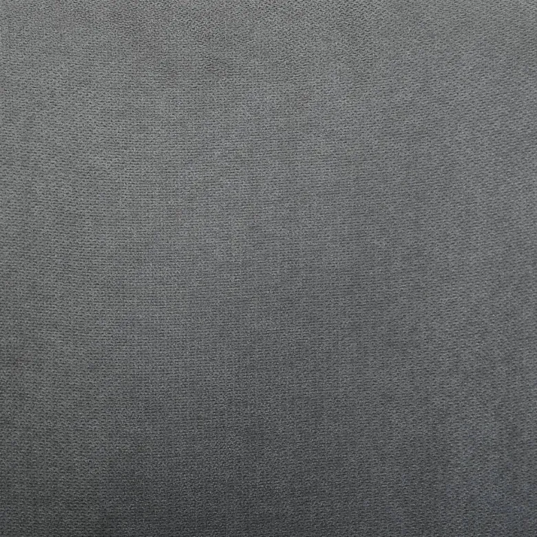 Stuhl Medina grau schwarz Webstoff Metall