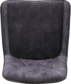 Stuhl Melanie anthrazit Microfaser B/H/T: ca. 48,5x84x57,5 cm