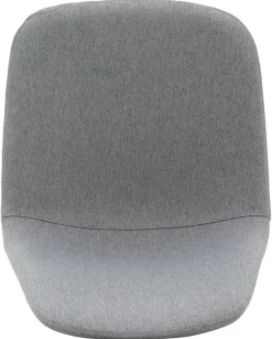 Stuhl Pia grau buche Microfaser Metall