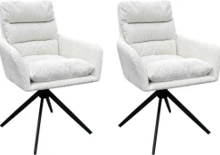 Stuhl PURA 2er-Set. B/H/T: ca. 58x88x64 cm