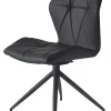 Stuhl schwarz B/H/T: ca. 52x90x62 cm