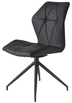 Stuhl schwarz B/H/T: ca. 52x90x62 cm