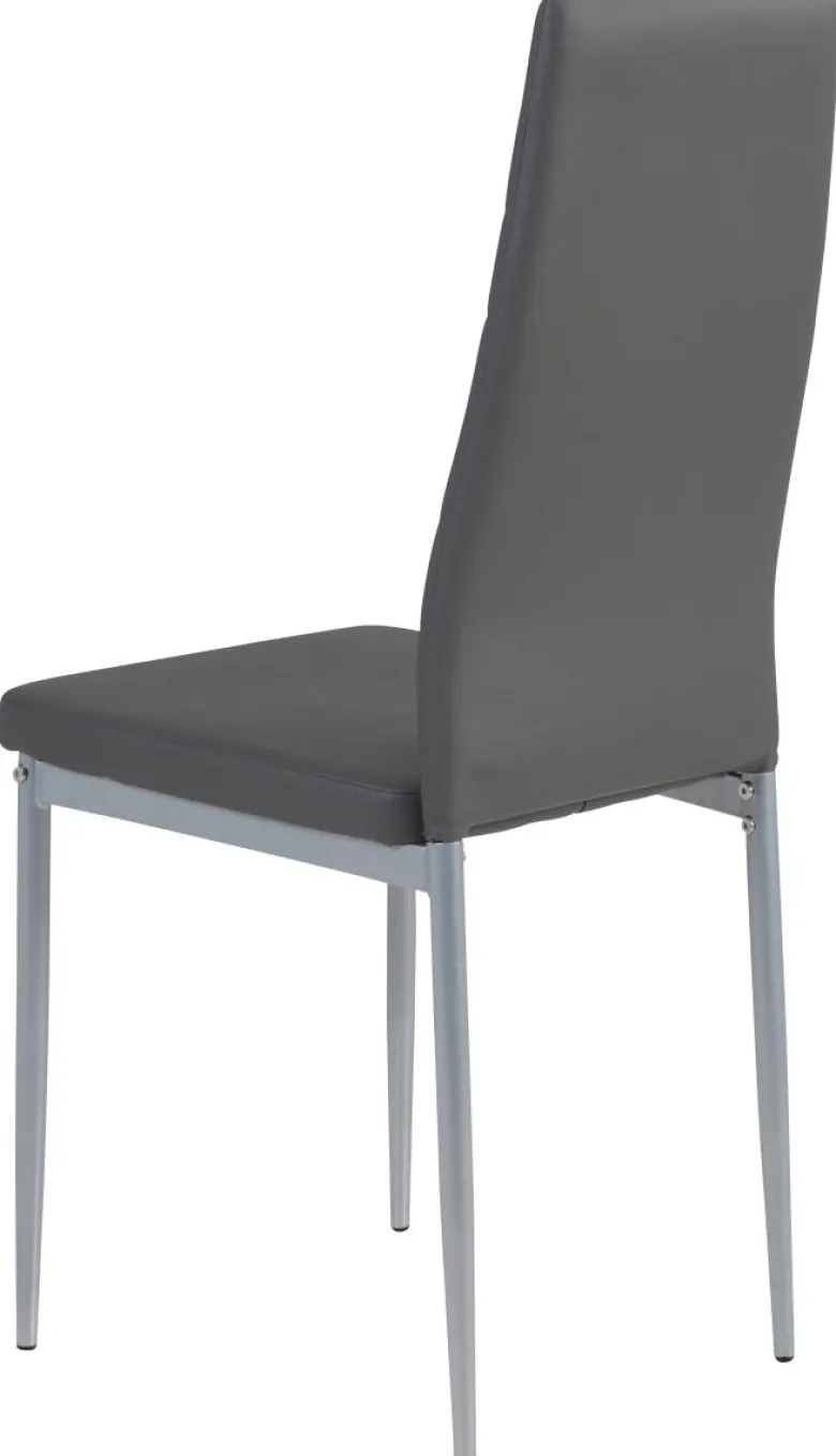 Stuhl Simone grau B/H/T: ca. 42x98x44 cm