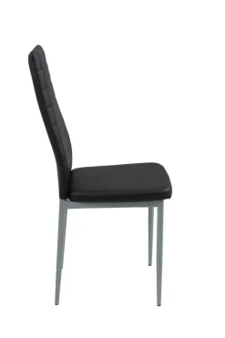Stuhl Simone schwarz B/H/T: ca. 42x98x44 cm