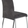 Stuhl Susi 2er Set anthrazit Vintage Microfaser B/H/T: ca. 44x98x61 cm