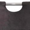 Stuhl Susi 4er Set anthrazit Vintage Microfaser B/H/T: ca. 44x98x61 cm