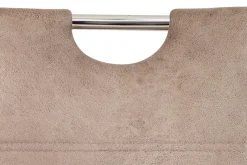 Stuhl Susi 4er Set beige Vintage Microfaser B/H/T: ca. 44x98x61 cm