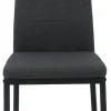 Stuhl Svenni anthrazit Webstoff B/H/T: ca. 42x98x44 cm
