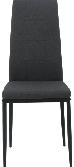 Stuhl Svenni anthrazit Webstoff B/H/T: ca. 42x98x44 cm